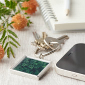 森林 |ウッドランドシダ キーホルダー (側面)