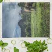 森林 カオソク国立公園 キッチンタオル (折り畳み)