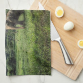 森林 カオソク国立公園 キッチンタオル (四つ折り)