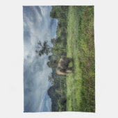 森林 カオソク国立公園 キッチンタオル (縦)