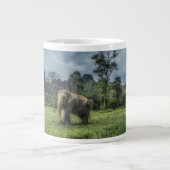 森林 カオソク国立公園 ジャンボコーヒーマグカップ (正面)