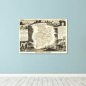 森林 キャンバスプリント (インサイチュ (ウッドフロア))