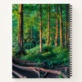 森林 |グリーンリー&ウッドランド ノートブック (裏面)