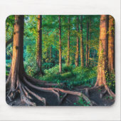 森林 |グリーンリー&ウッドランド マウスパッド (正面)