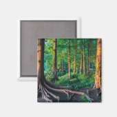 森林 |グリーンリー&ウッドランド マグネット (正面/裏面)