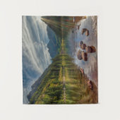 森林 |コロラド州マルーンベルズ タペストリー (正面)