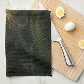 森林 |サンライトハイライト滝 キッチンタオル (四つ折り)