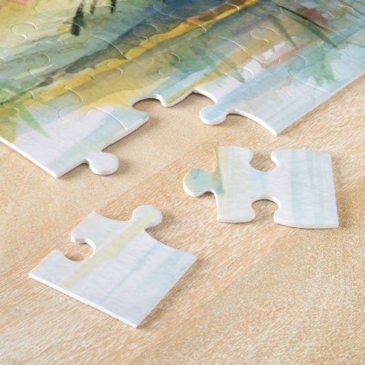 森林 ジグソーパズル (側面)