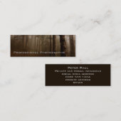 森林 スキニー名刺 (正面/裏面)