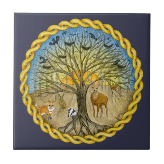 森林 タイル (正面)