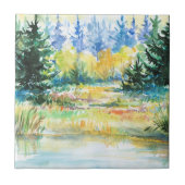 森林 タイル (正面)