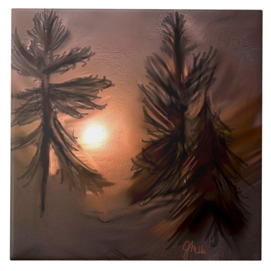 森林 タイル (正面)