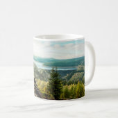 森林 |ドイツのオア山脈 コーヒーマグカップ (正面右)