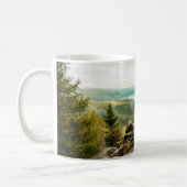 森林 |ドイツのオア山脈 コーヒーマグカップ (左)