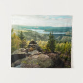 森林 |ドイツのオア山脈 タペストリー (正面(横))