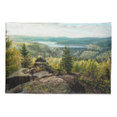 森林 |ドイツのオア山脈 枕カバー (裏面)