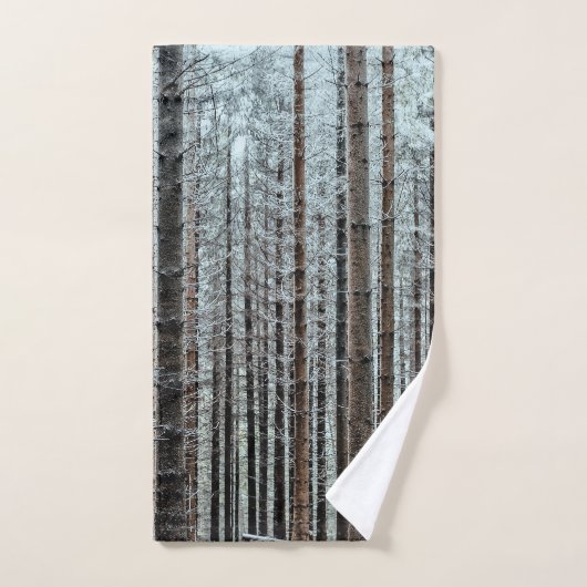 森林 バスタオルセット (ハンドタオル)