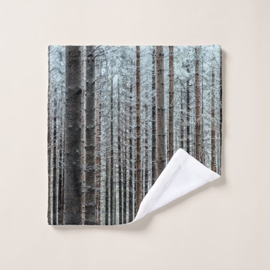 森林 バスタオルセット (ウォッシュタオル)