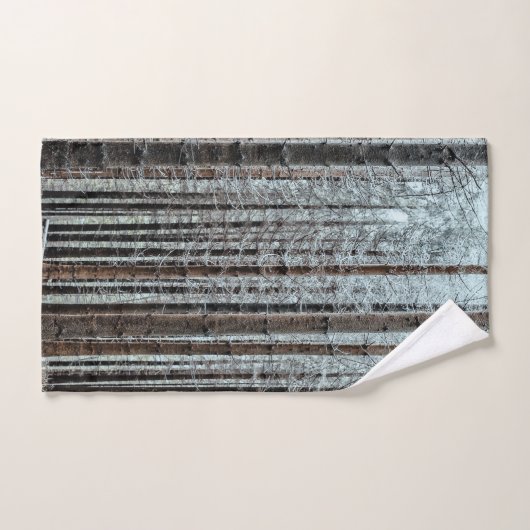 森林 バスタオルセット (ハンドタオル)