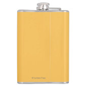 森林-ピーターズバーグ、アラスカのツキノワグマ フラスク (裏面)