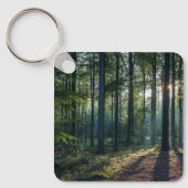 森林 |ブラックフォレストドイツ キーホルダー (正面)