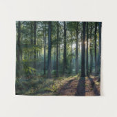 森林 |ブラックフォレストドイツ タペストリー (正面(横))