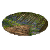 森林 |ベルギーのBluebell Forest カッティングボード (角)