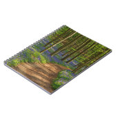 森林 |ベルギーのBluebell Forest ノートブック (左側)