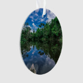 森林 |ペルーのジャングル林 オーナメント (正面)