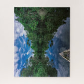 森林 |ペルーのジャングル林 ジグソーパズル (縦)