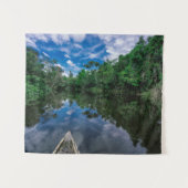 森林 |ペルーのジャングル林 タペストリー (正面(横))