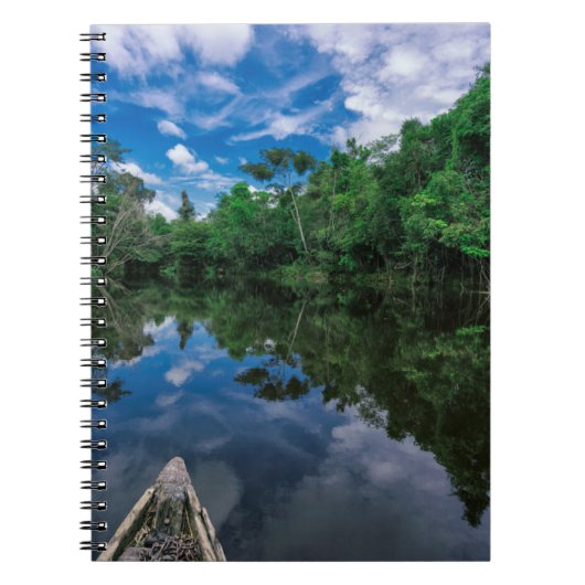 森林 |ペルーのジャングル林 ノートブック (正面)