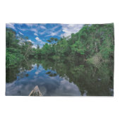 森林 |ペルーのジャングル林 枕カバー (裏面)