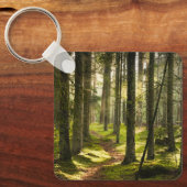 森林 |ボレアルフォレストスウェーデン キーホルダー (正面)