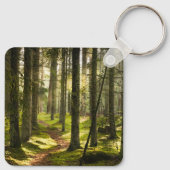 森林 |ボレアルフォレストスウェーデン キーホルダー (裏面)