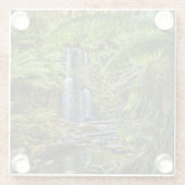 森林 |ボーシャン滝オーストラリア ガラスコースター (裏面)