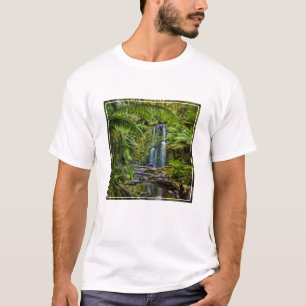 森林 ボーシャン滝オーストラリア Tシャツ