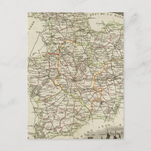 森林 ポストカード (正面)