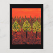 森林 ポストカード (正面)