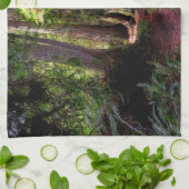 森林 |レッドウッド・フォレスト・カリフォルニア キッチンタオル (折り畳み)