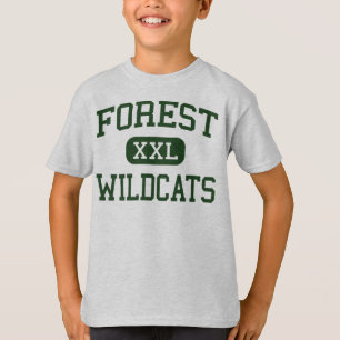 森林-山猫-高等学校- Ocalaフロリダ Tシャツ