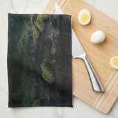 森林 張家界国立森林公園 キッチンタオル (四つ折り)