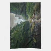 森林 張家界国立森林公園 キッチンタオル (縦)