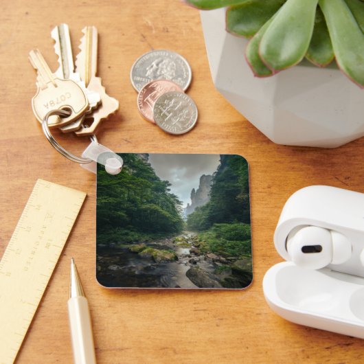 森林 張家界国立森林公園 キーホルダー (デスク)