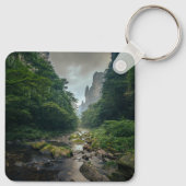 森林 張家界国立森林公園 キーホルダー (裏面)