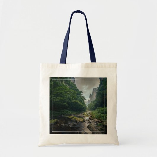 森林 張家界国立森林公園 トートバッグ (正面)