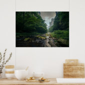 森林 張家界国立森林公園 ポスター (キッチン)