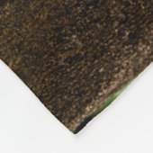 森林 |探している3つのフクロウ フリースブランケット (角)