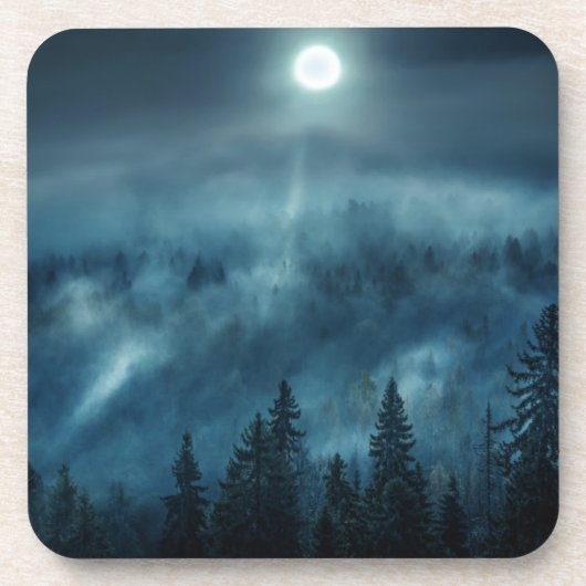 森林 |月光の森 コースター (正面)