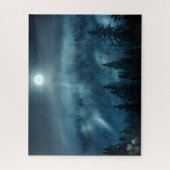 森林 |月光の森 ジグソーパズル (縦)